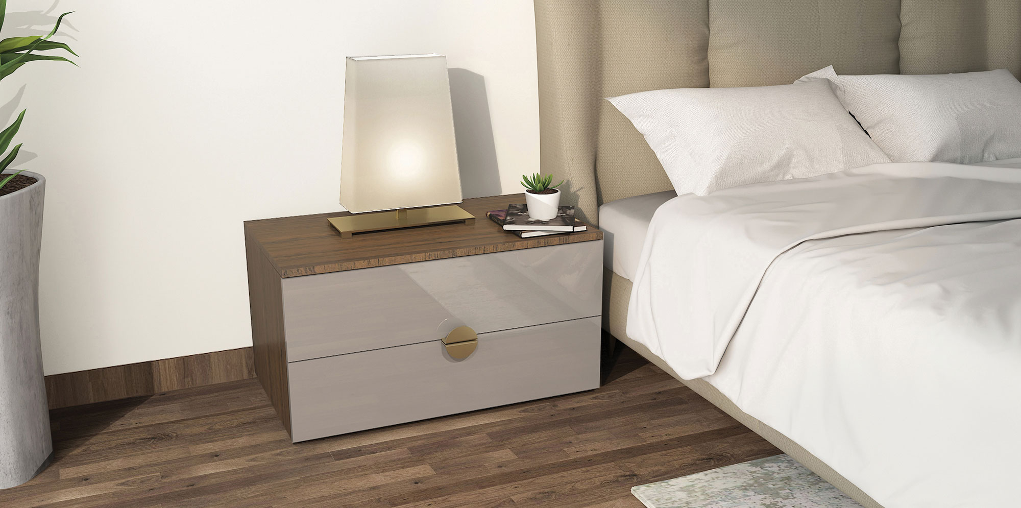 Malmo Bed Side Table